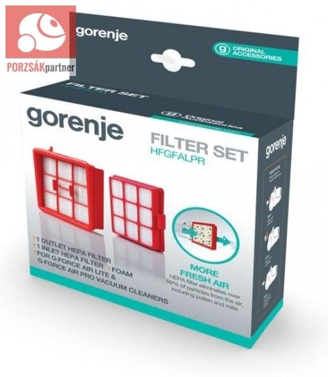 Gorenje VCEA03GAPRACY Hepa filter szett porszívóhoz (GORENJE 732741)