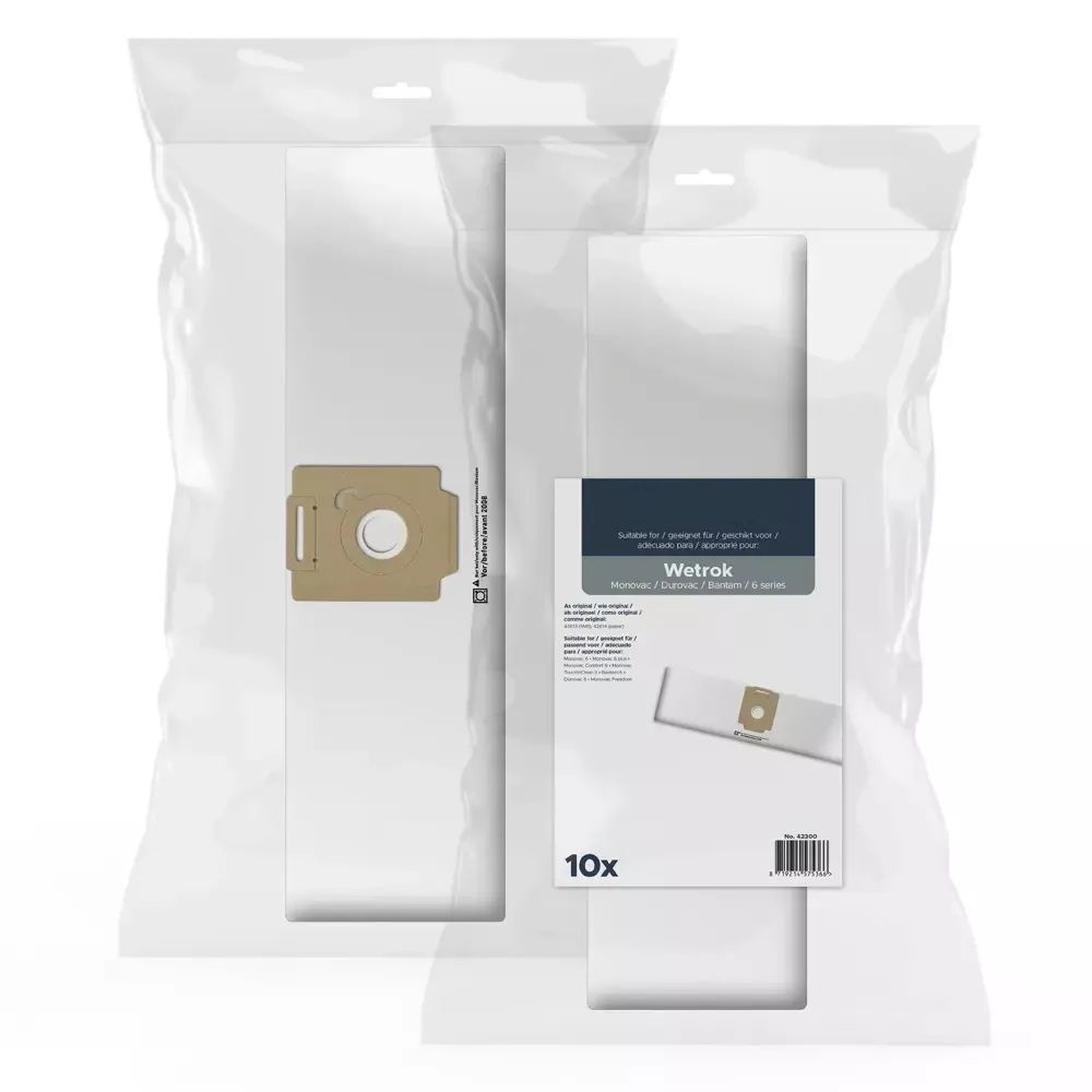 Wetrok Monovac 6 (Comfort) / Durovac 6 Sorozat Kompatibilis Micromax Porzsák Xl Pack 10 db/cs