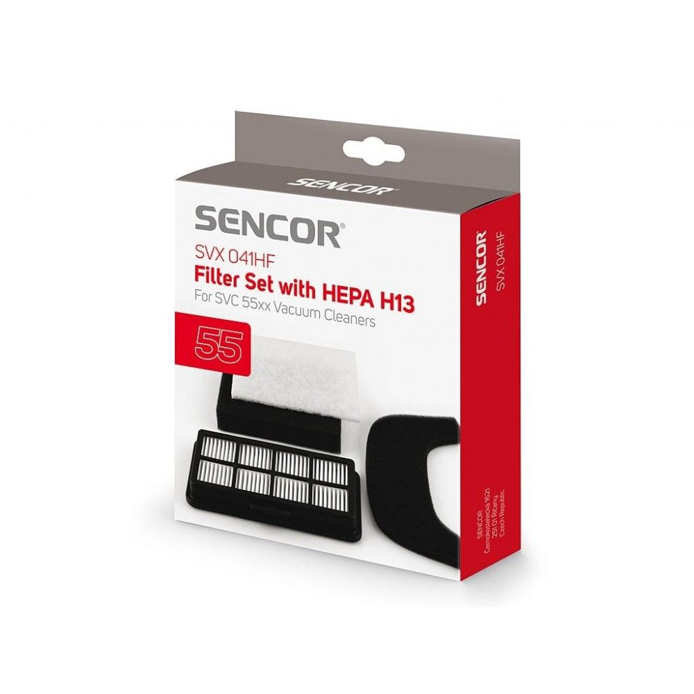 SENCOR SVX041HF | SVC55XX PORSZÍVÓHOZ HEPA FILTER / SZŰRŐ KÉSZLET GYÁRI