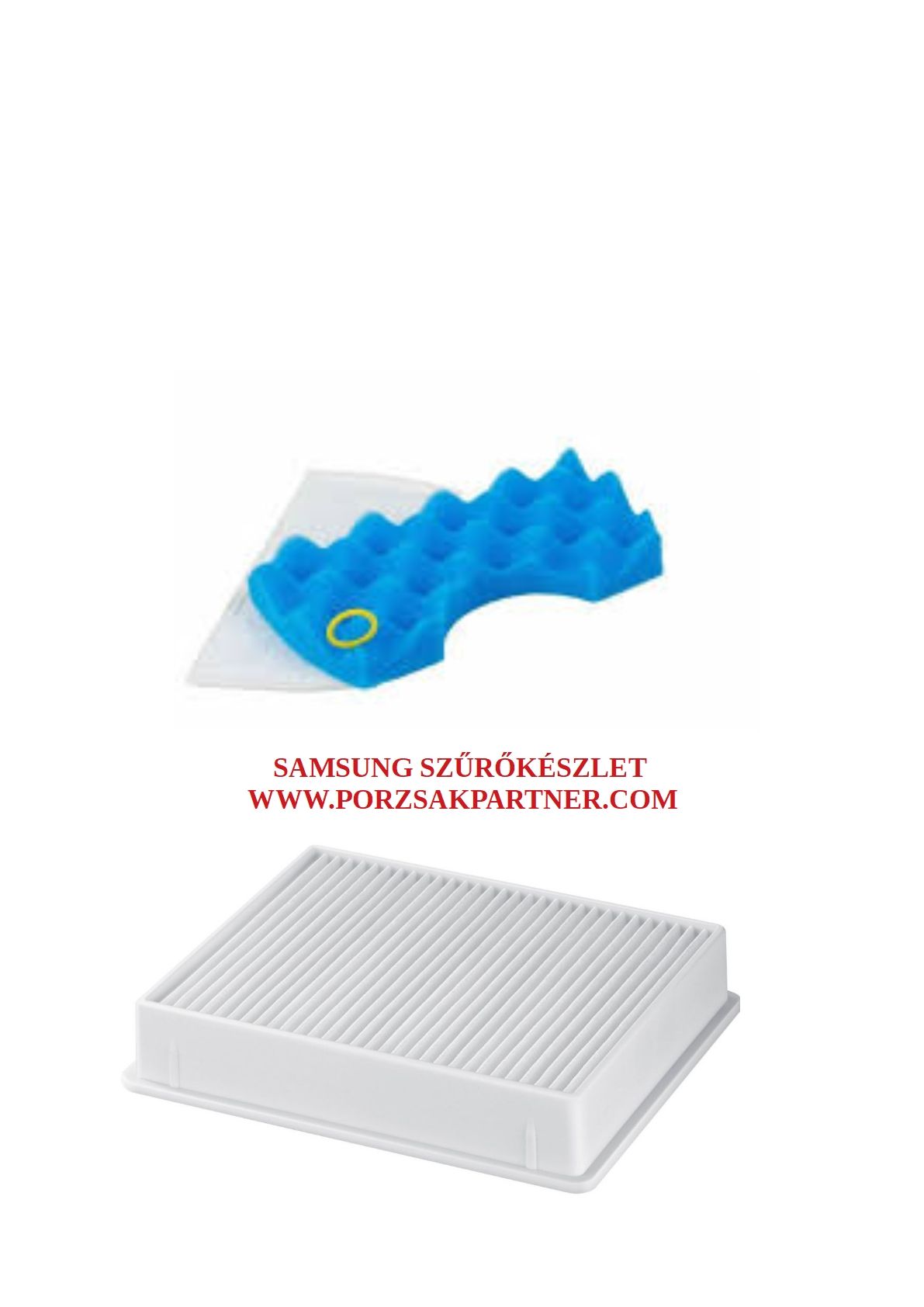 Samsung SC43.. SC45.. SC47.. AirTrack Porszívó Szűrőkészlet (3 részes) | DJ6300672D + DJ9701040C