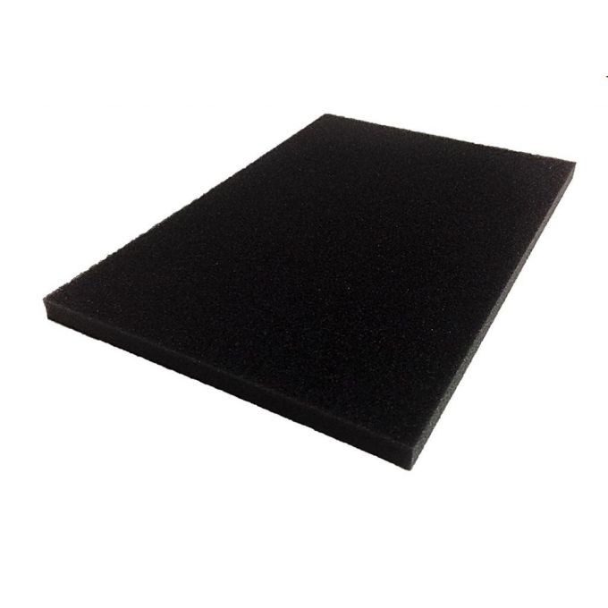 Univerzális Porszívó Szivacsszűrő 155x225mm vastagság:10mm SŰRŰ (Ollóval méretre szabható!) BPM4259